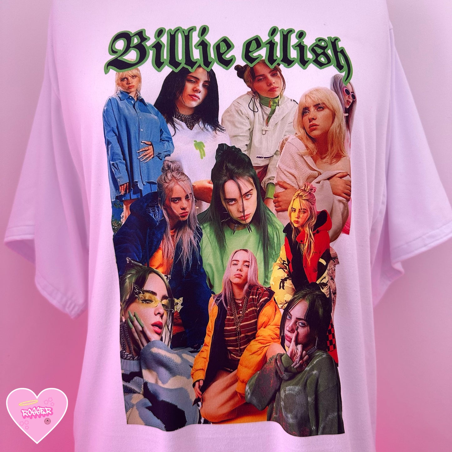 Oversized Billie Eilish