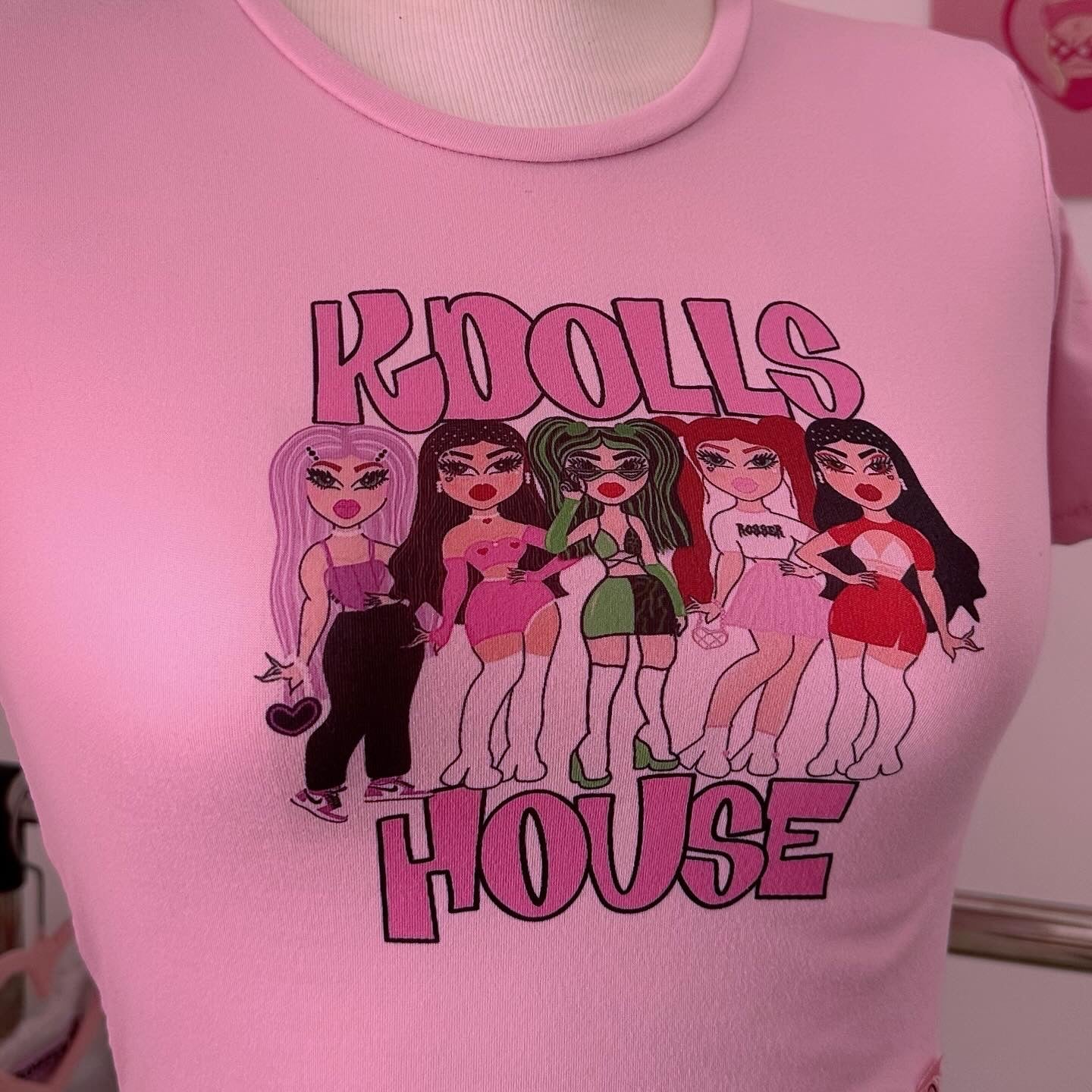 Crop Top Rosa Kdolls